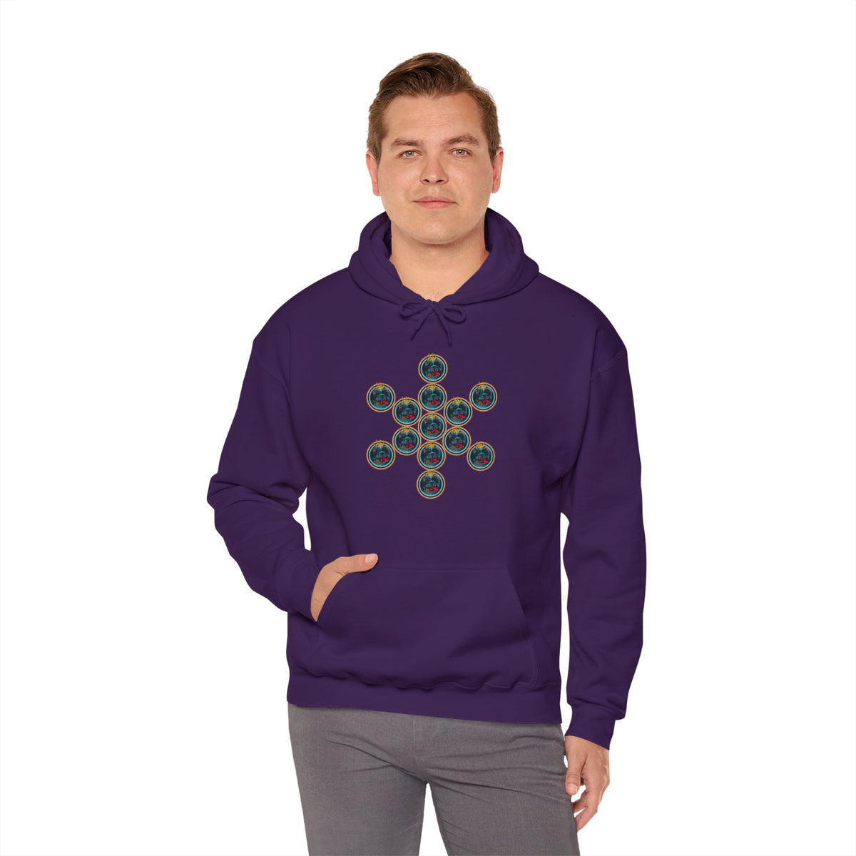 "The Fruit of J" MyBoyJ Unisex Heavy Blend™ Hooded Sweatshirt