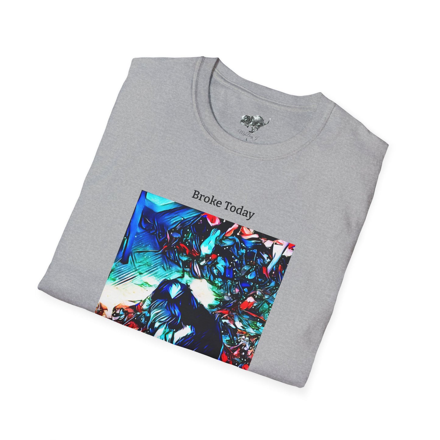 MyBoyJ Broke Today Unisex Softstyle T-Shirt