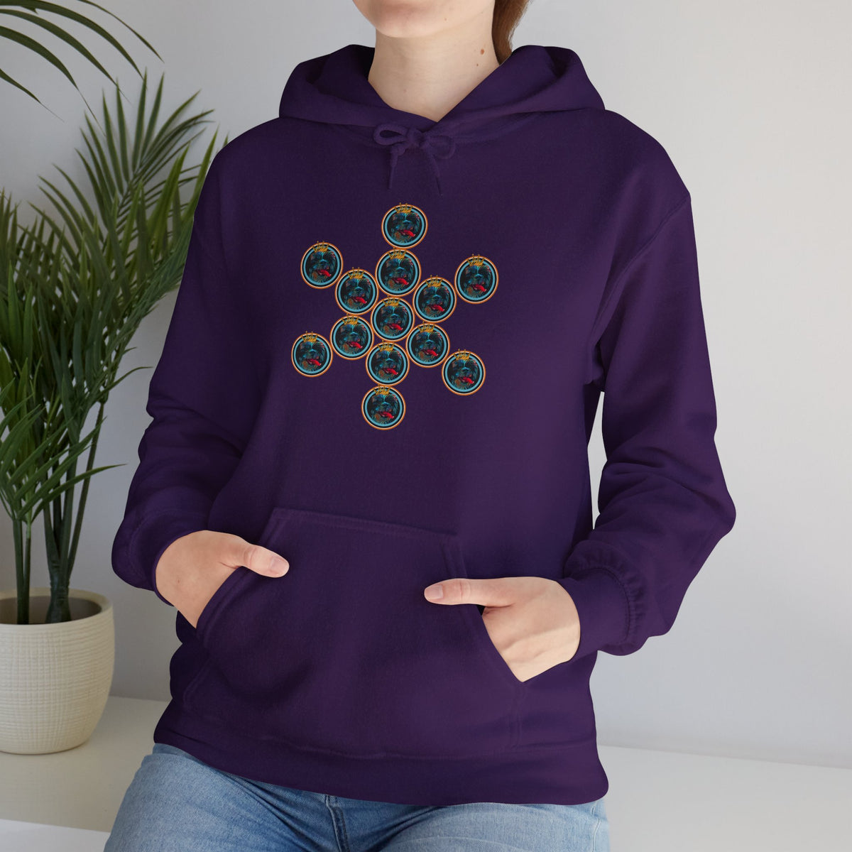 "The Fruit of J" MyBoyJ Unisex Heavy Blend™ Hooded Sweatshirt