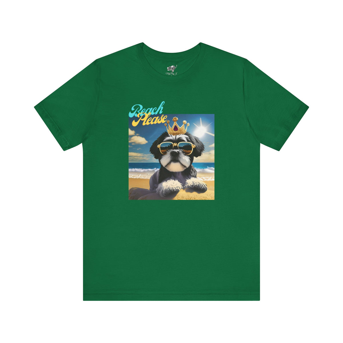 MyBoyJ "Beach Please" Unisex Jersey Short Sleeve Tee
