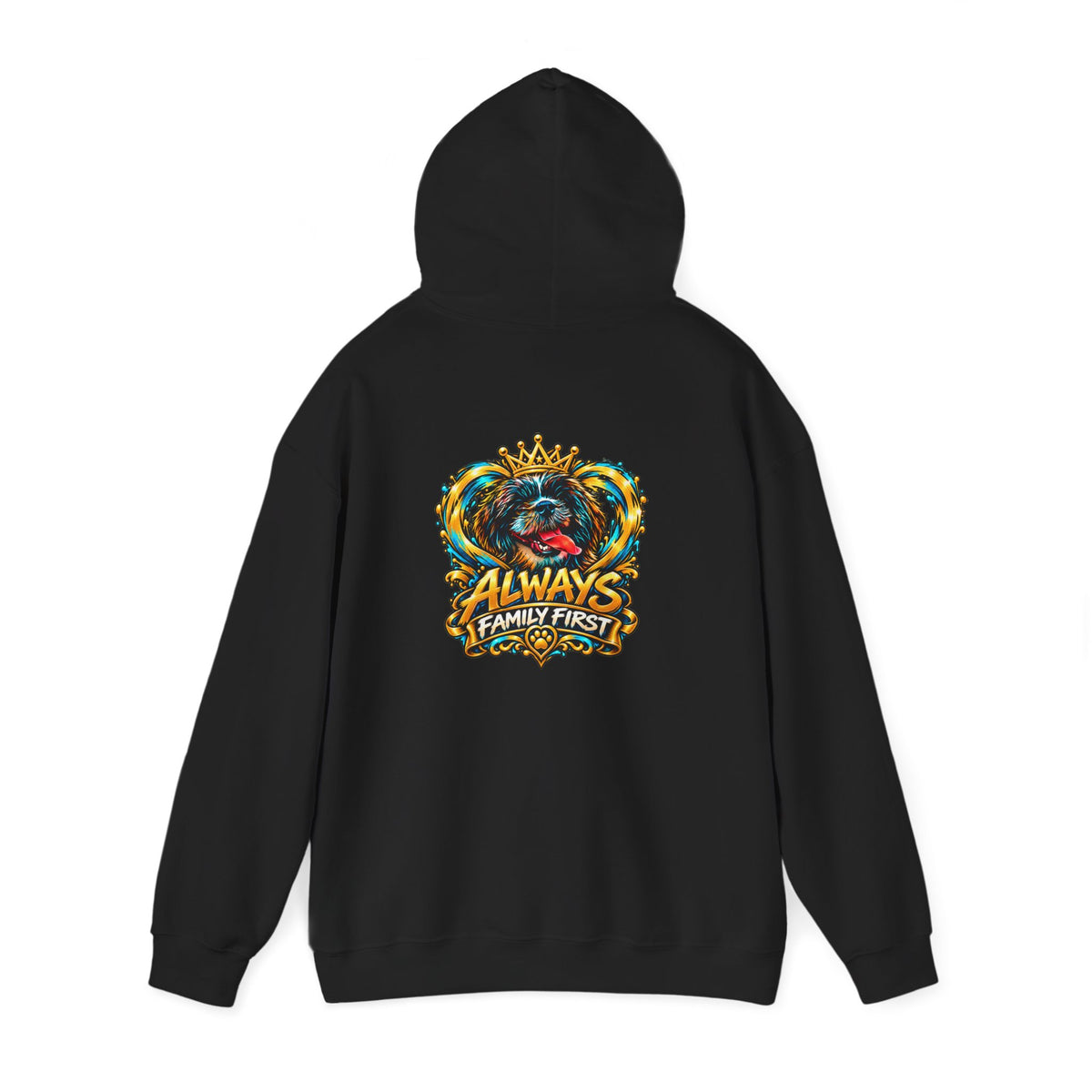 Always Family First Hoodie — Warm Hearts. Strong Bonds.